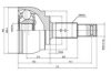 NISSA 391019Y315 Joint Kit, drive shaft